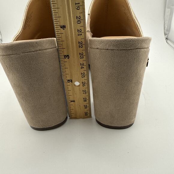 Tommy Hilfiger Women's Sayna Beige Slide Open Toe Dress Mules Sandals Sz 8.5 NWB - Picture 7 of 13